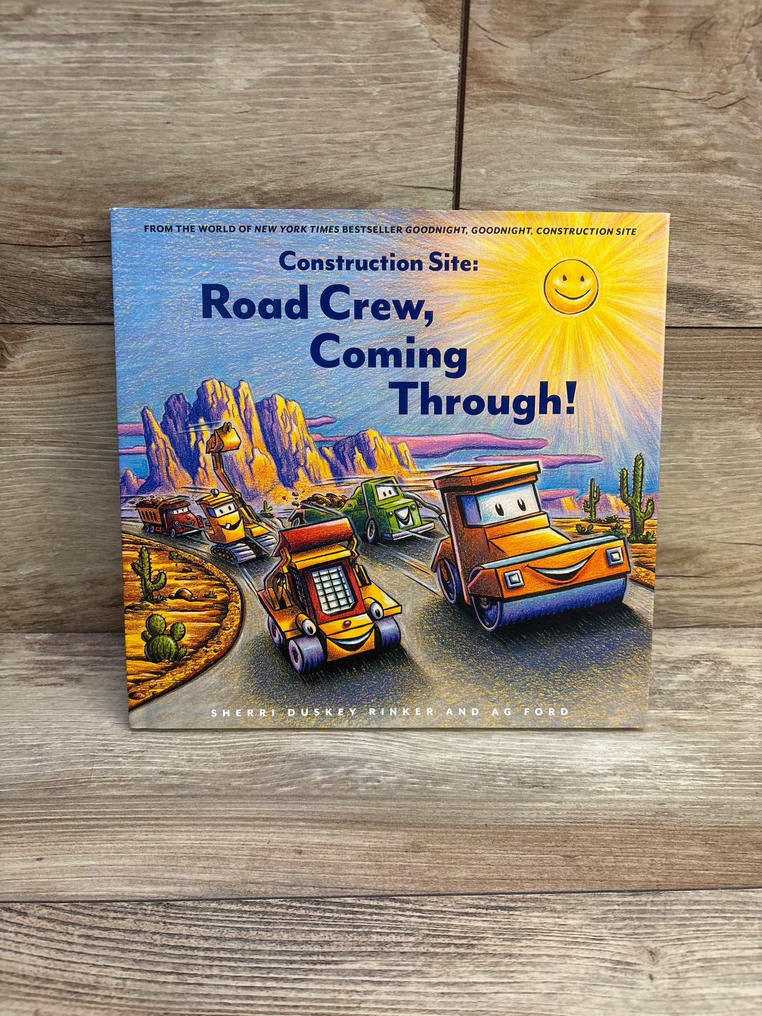 Construction Site: Road Crew Coming Through! Hardcover Book