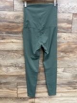 Poshdivah Full Panel Leggings Olive sz XS