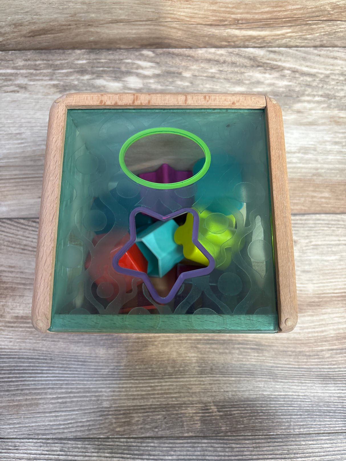 B. Toys Wonder Cube, Wooden Shape Sorter
