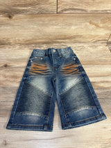 NEW Nova Kids Moto Shorts Blue sz 4T - Me n Mommy To Be