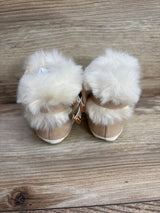 NEW Nine West Kids Baby Misy Rose Gold Soft Sole Boots sz 1c