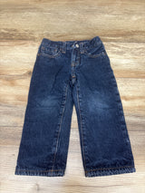 Baby Gap Fleece Lined Jeans Navy sz 2T