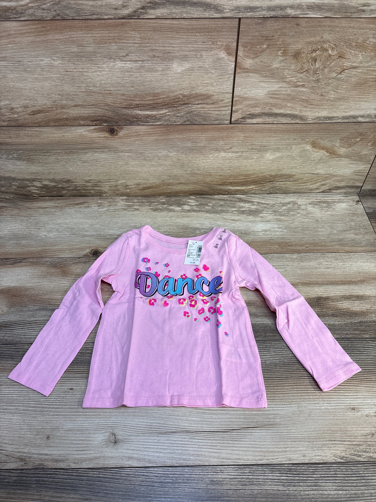 NEW Children's Place Dance Shirt Pink sz 3T