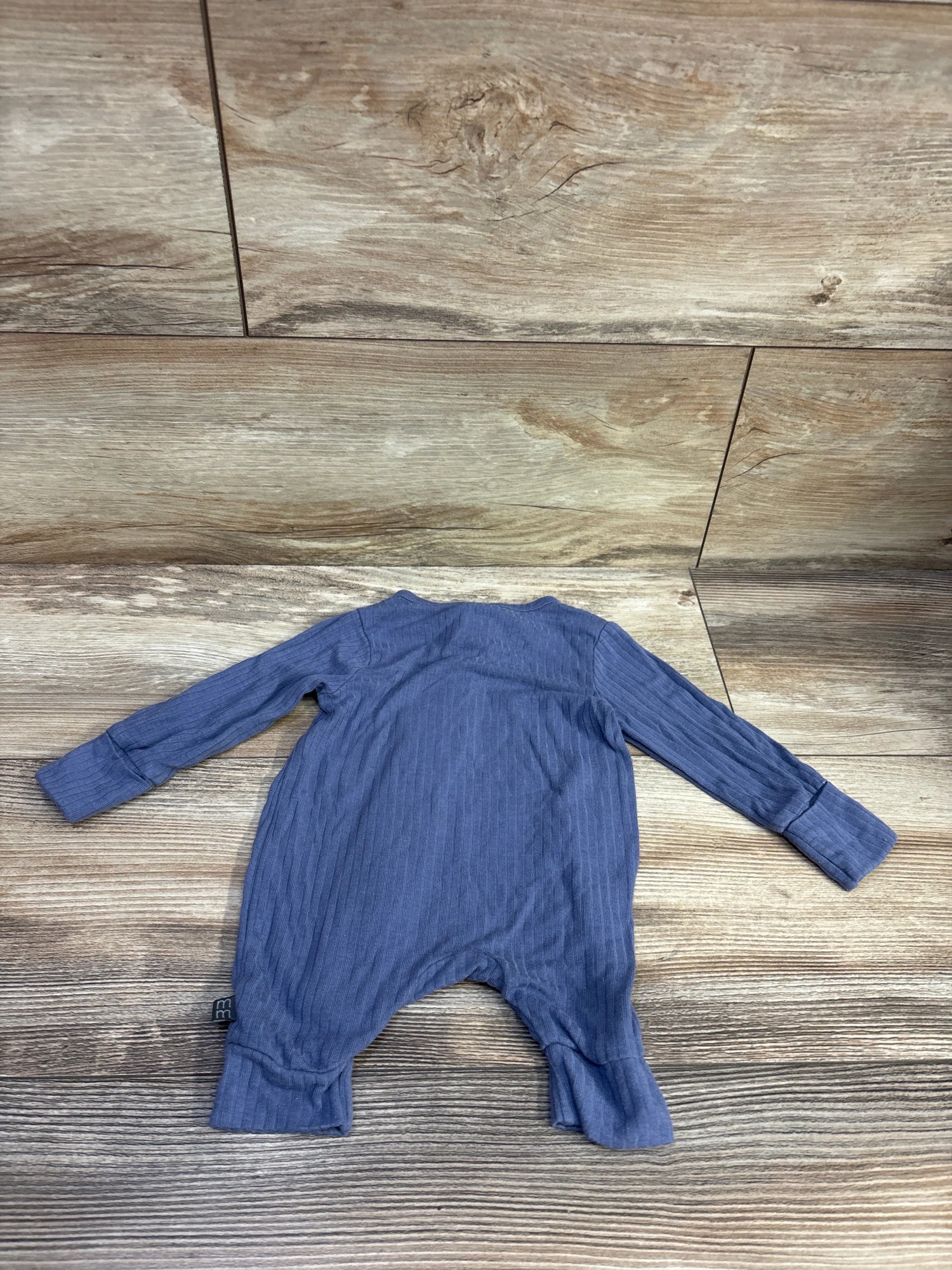 Modern Moments Ribbed Footless Viscose Sleeper Blue sz Newborn