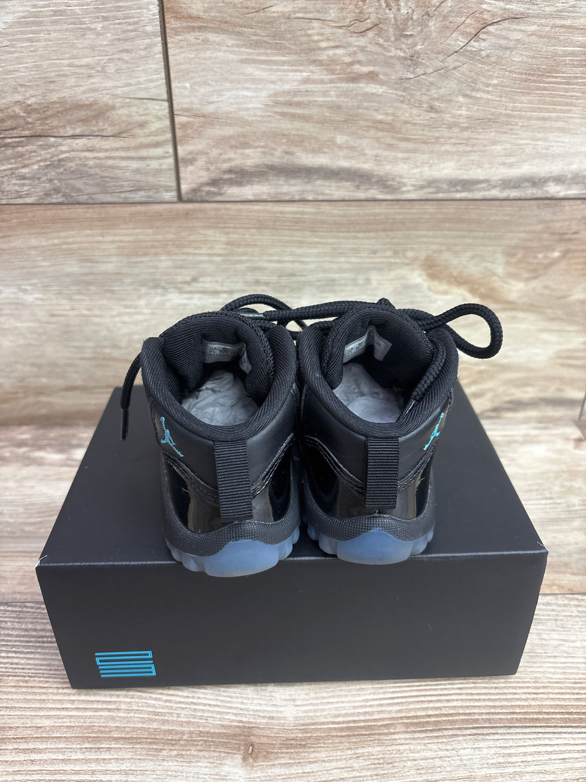 Air Jordan 11 Retro TD 'Gamma Blue' Sneakers sz 8c