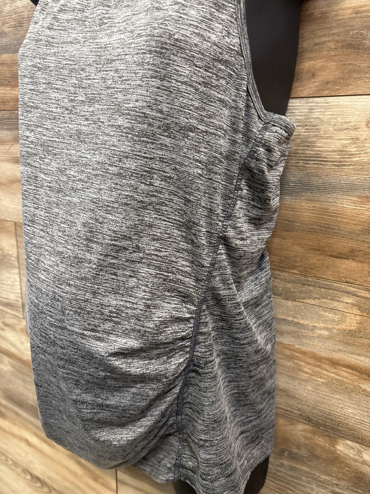 Maternity Ruched Tank Top Grey sz Small/Medium