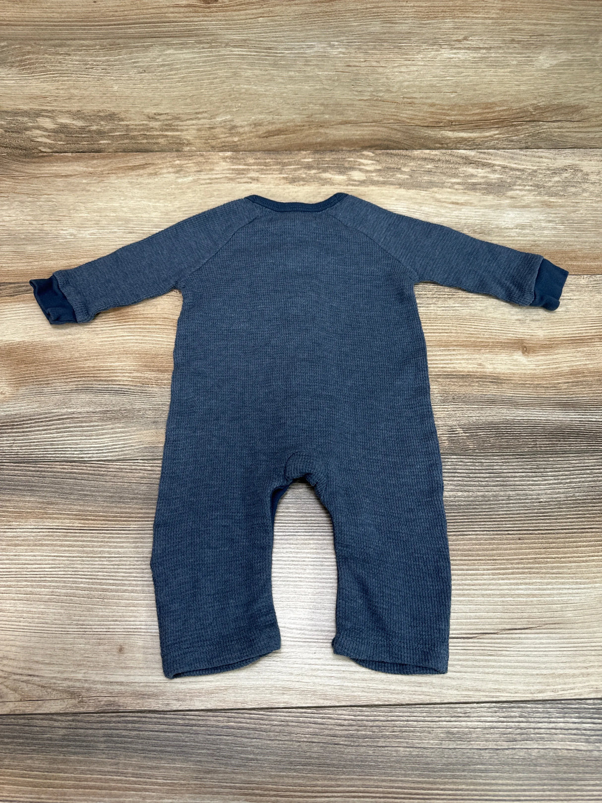 7 For All Mankind Thermal Coverall Blue sz 3-6m