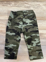 Baby Gap Camo Drawstring Joggers Green sz 6-12m