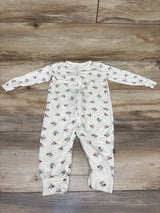 Modern Moments Floral Viscose Sleeper Ivory sz 3-6m