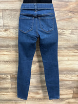 Old Navy Under The Belly Maternity Straight Jeans Blue sz 0/XS
