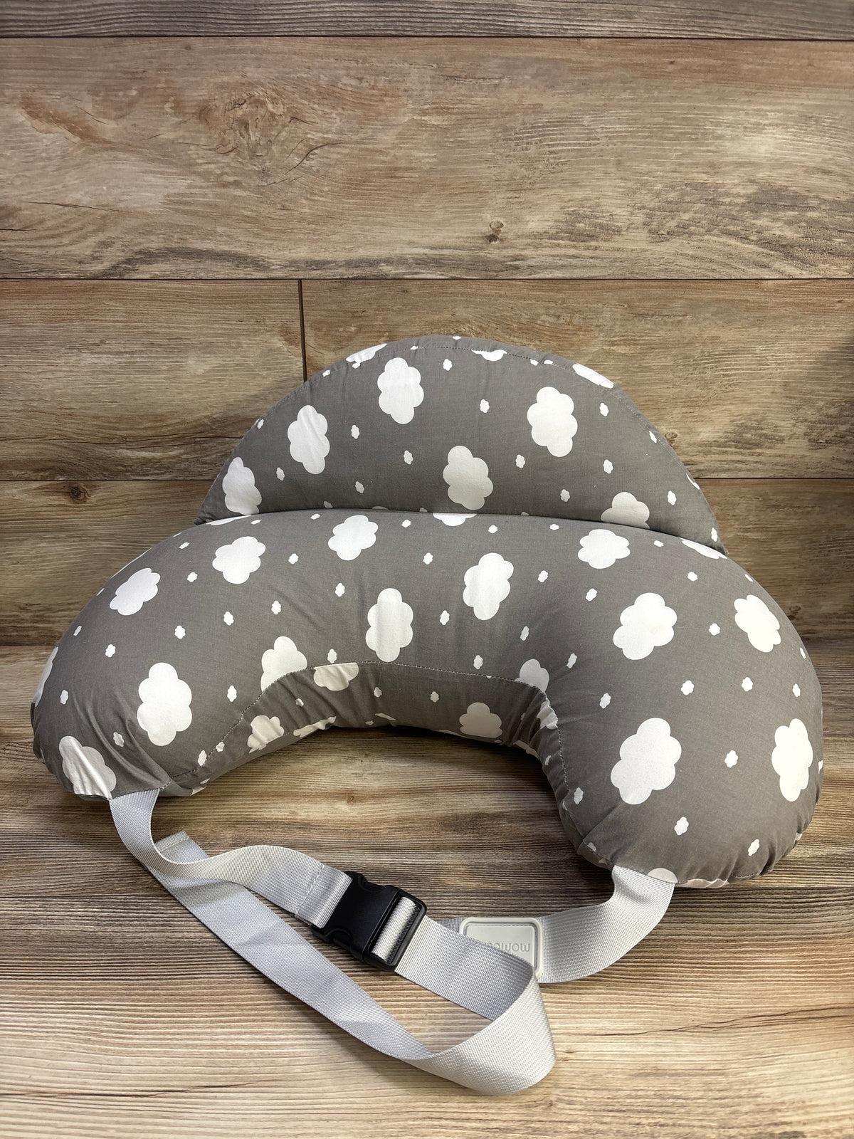 Momcozy Original Adjustable Nursing Pillow in Cloud Grey