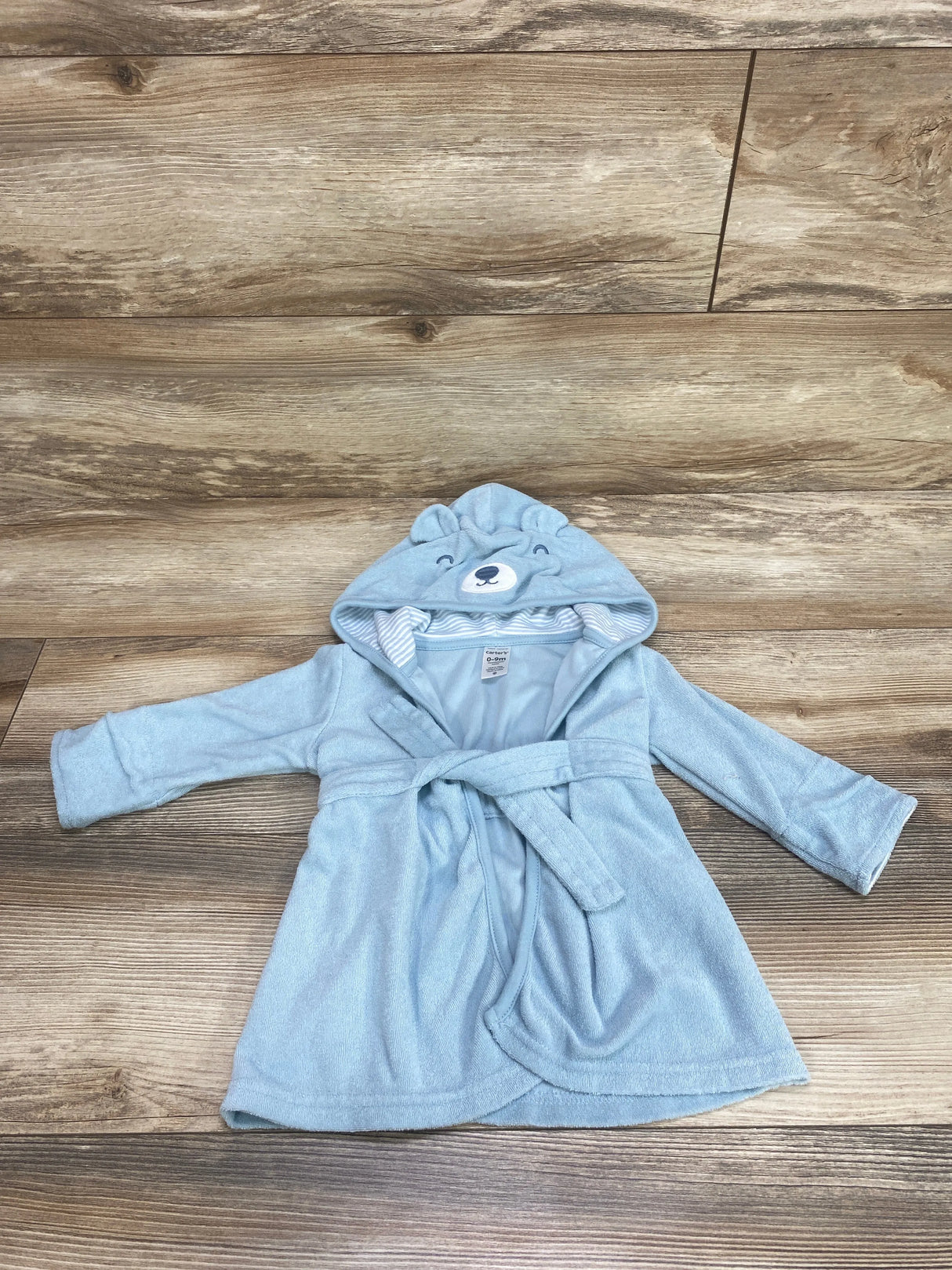 Carter's Terry Robe Blue sz 0-9m