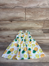 PatPat Pineapple Dress White sz 3T
