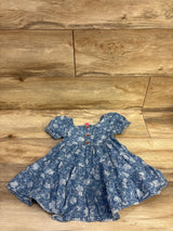 Vince Camuto Tiered Chambray Dress Blue sz 2T