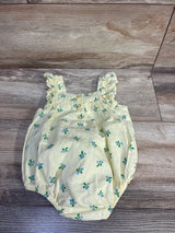 Little Me Bubble Romper Yellow sz 6m