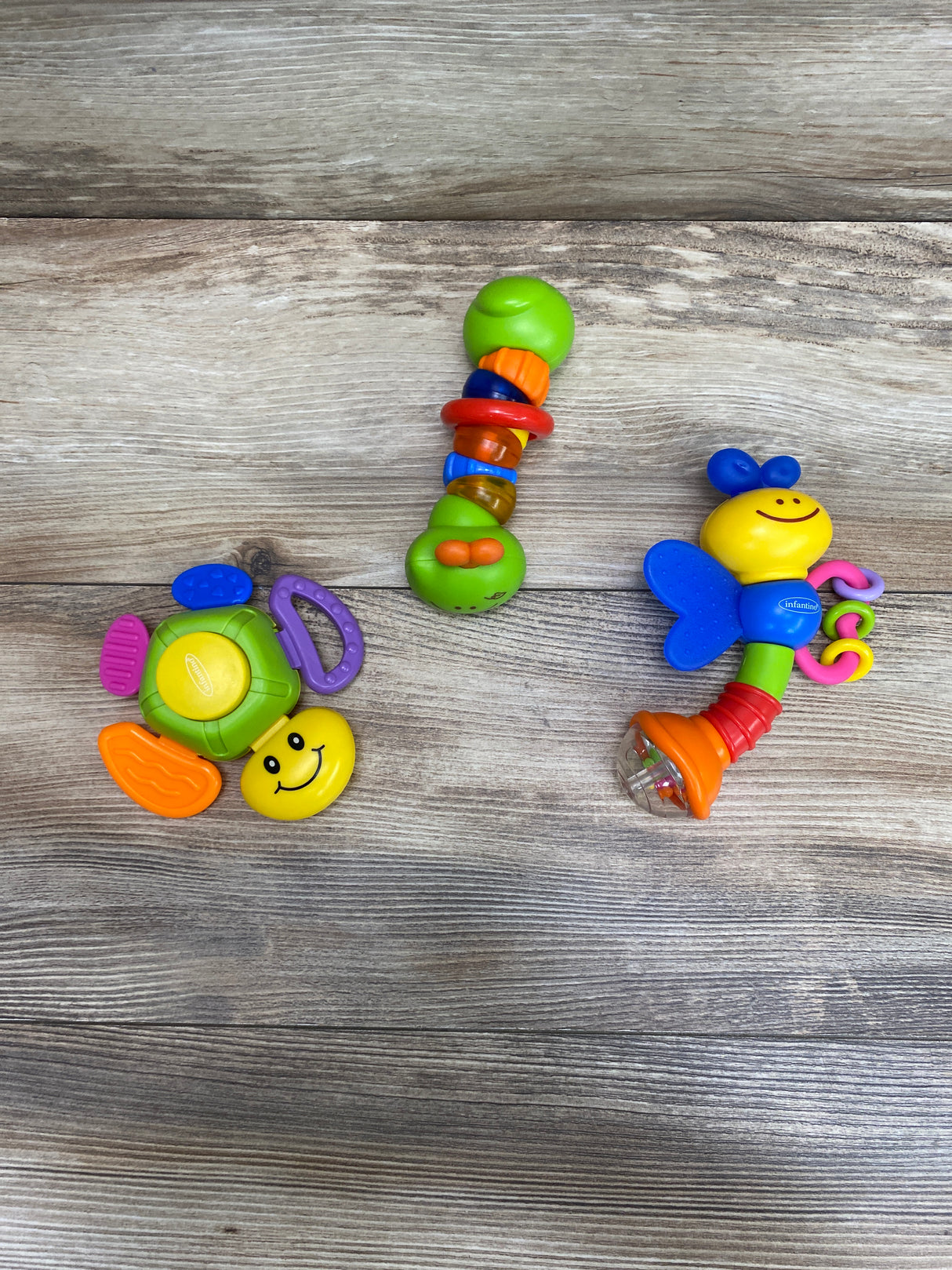 Infantino Explore & Play 3Pc Rattle Set