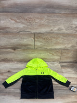 NEW Under Armour Hooded Full Zip Jacket Lime sz 12m