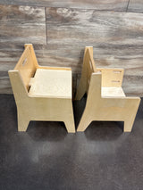 Sprouts Montessori Weaning Table and 2 Chairs, with Leg Extenders