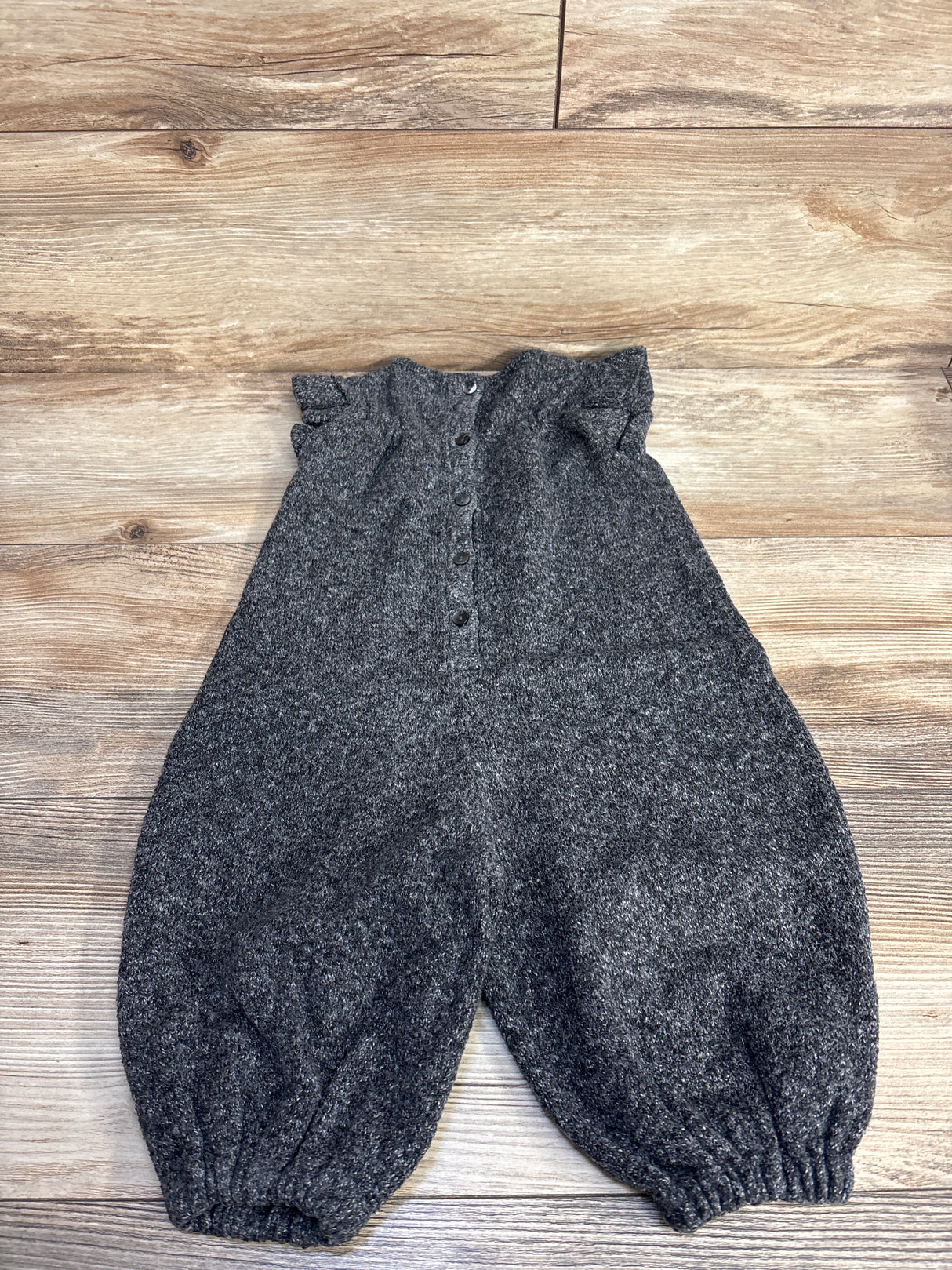 Zara Knitwear Sleeveless Coverall Grey sz 12-18m