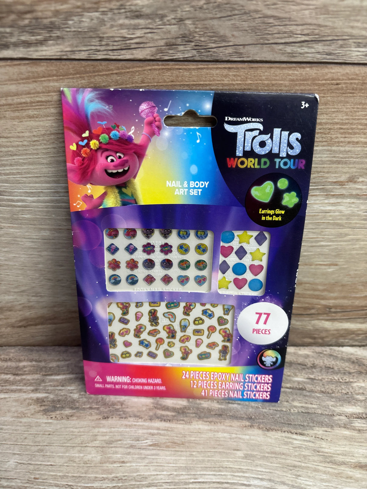NEW Trolls World Tour Nail & Body Art Set 77pc