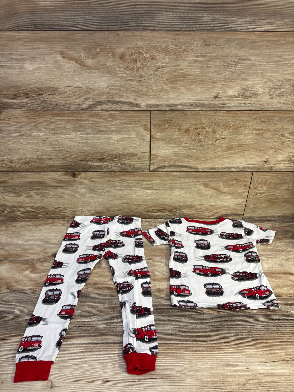 Member's Mark 2pc Pajama Set White sz 3T