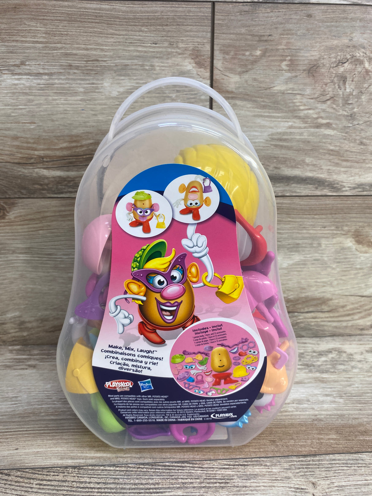 Mrs. Potato Head Silly Suitcase, 30pc