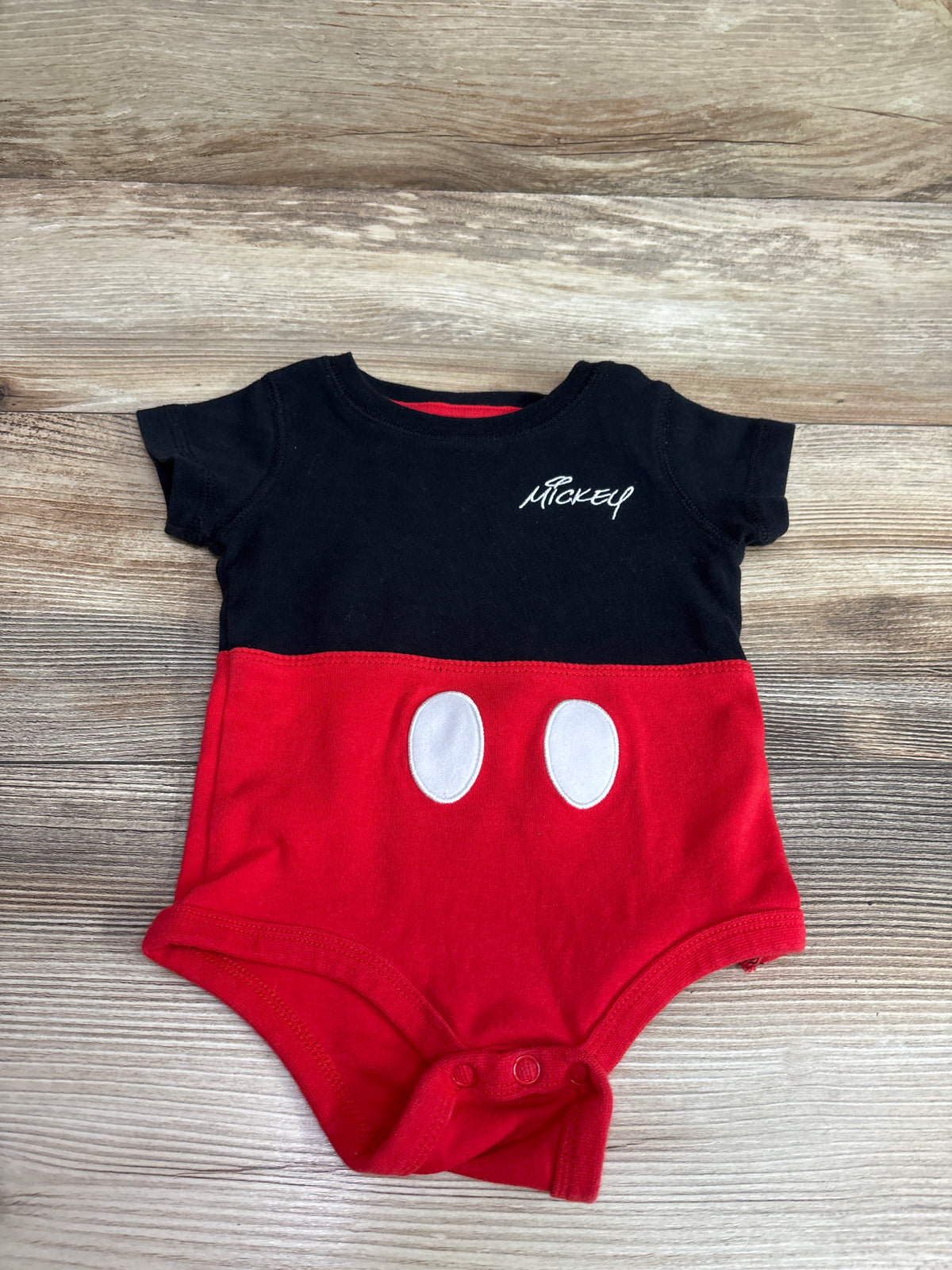 Disney Store Mickey Mouse Bodysuit Black sz 6m