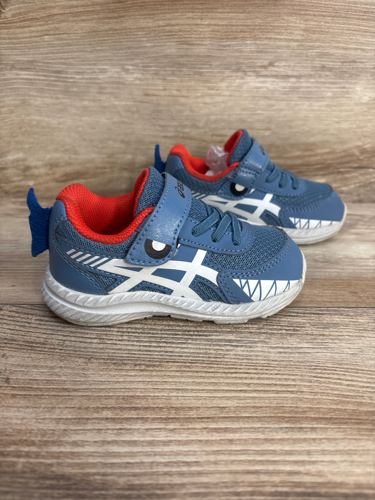 Asics Contend 7 TS School Yard Blue Shark sz 6c
