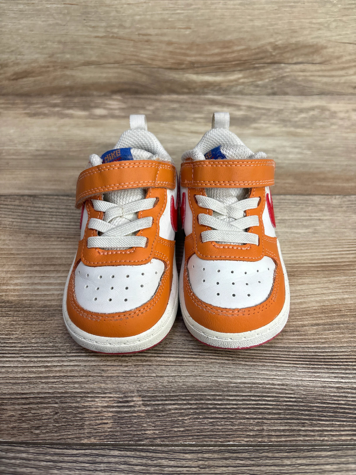 Nike Court Borough Low 2 TD 'Sail Hot Curry' Sneakers sz 6c