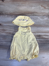 Sterling Baby 2pc Grandma's Little Love Romper & Hat Set Yellow sz 3m
