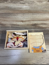 Animal Emotions Wooden Puzzle Box 18pc