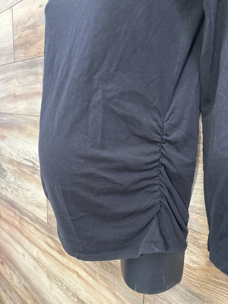 Bumpstart Ruched Shirt Black sz Small - Me n Mommy To Be