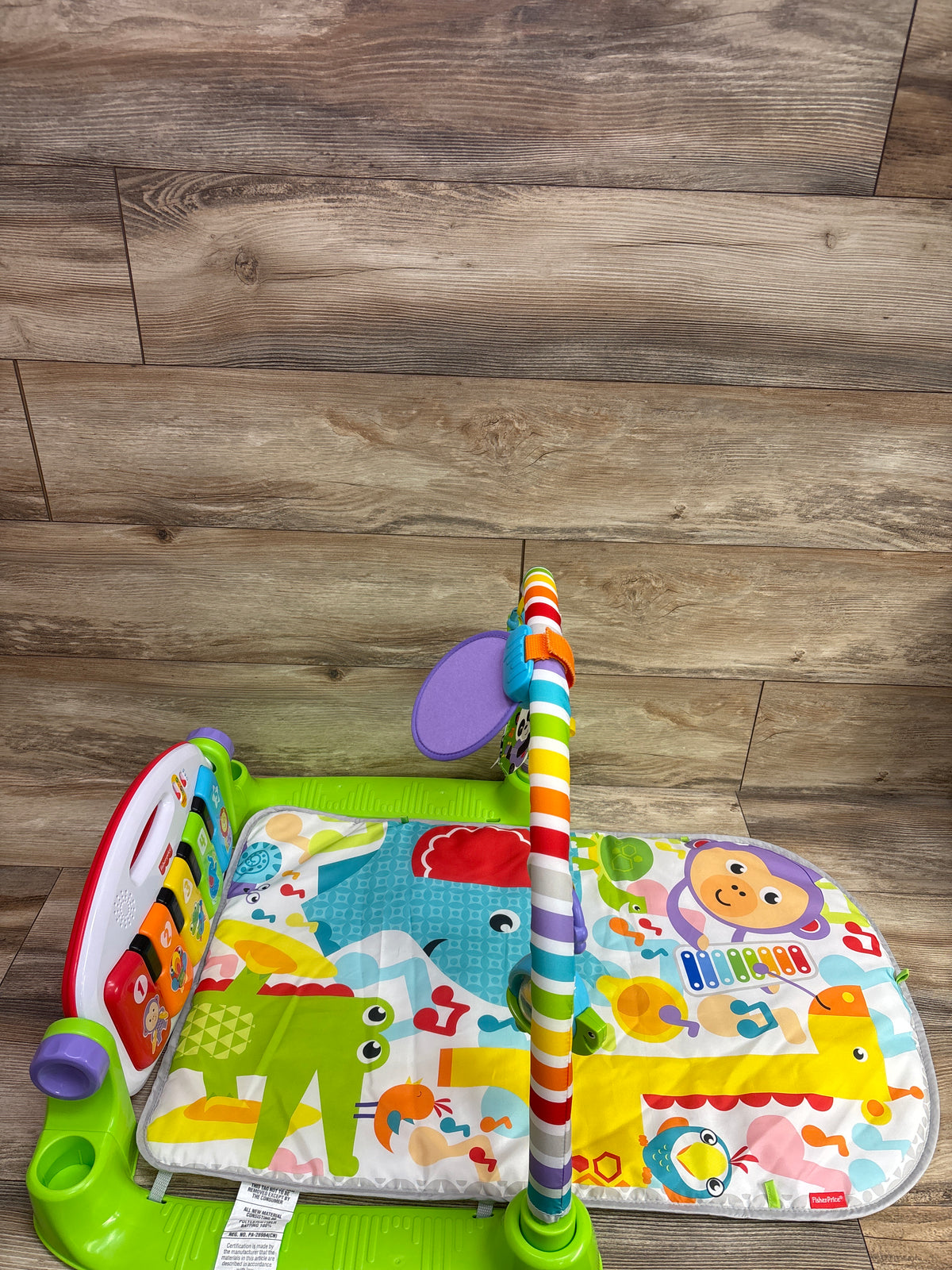 Fisher Price Deluxe Kick & Play Piano Gym Green