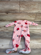 Carter's Strawberry Blanket Sleeper Pink sz 12m