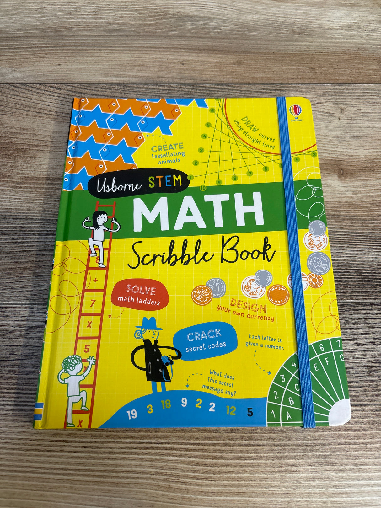 Math Scribble Book Hardcover Book