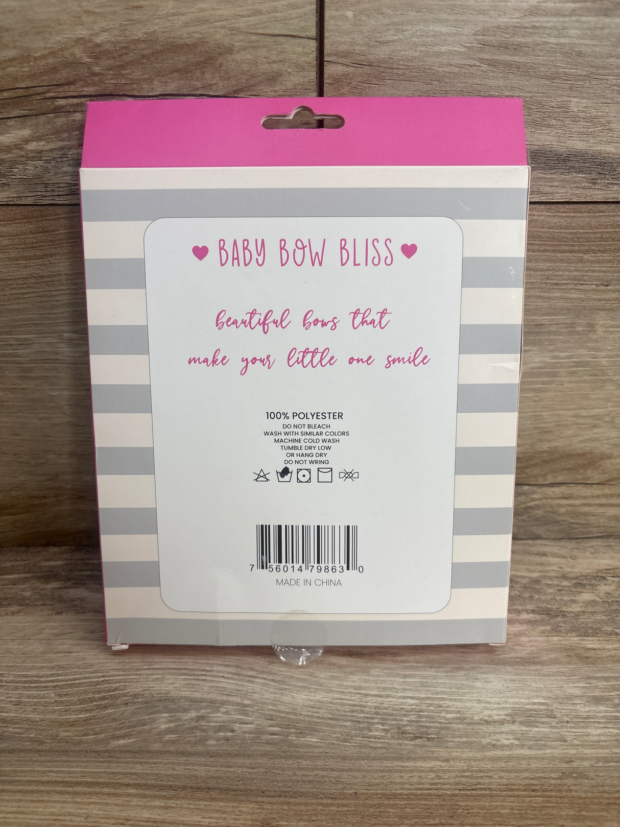 NEW Baby Bow Bliss Knotted Bows 2pk One Size