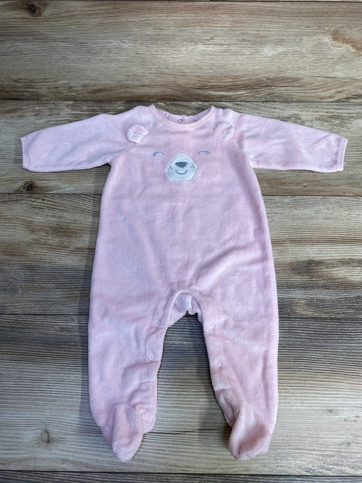 Starting Out Soft Bear Coverall Pink sz 3m