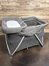 Nuna SENA Aire Playard, Travel Crib, & Changing Table in Granite