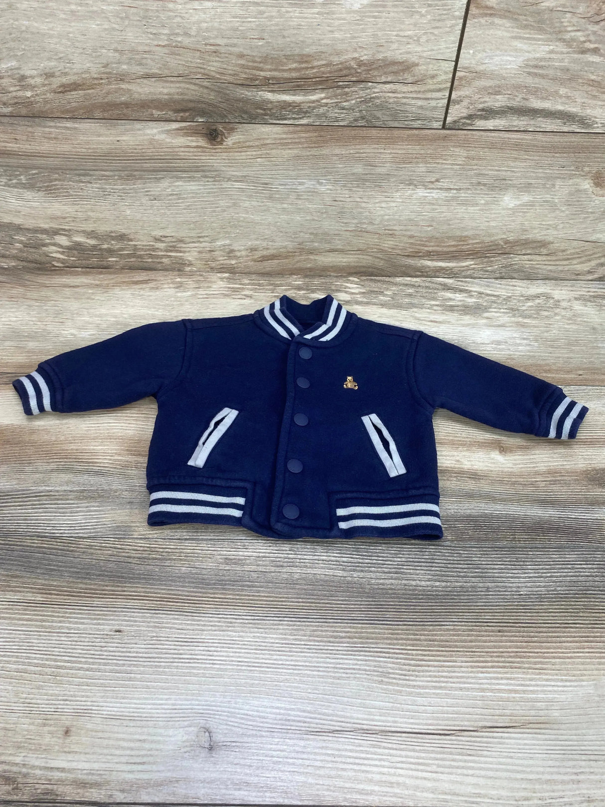 Baby Gap Varsity Jacket in Dark Knight sz 0-6m