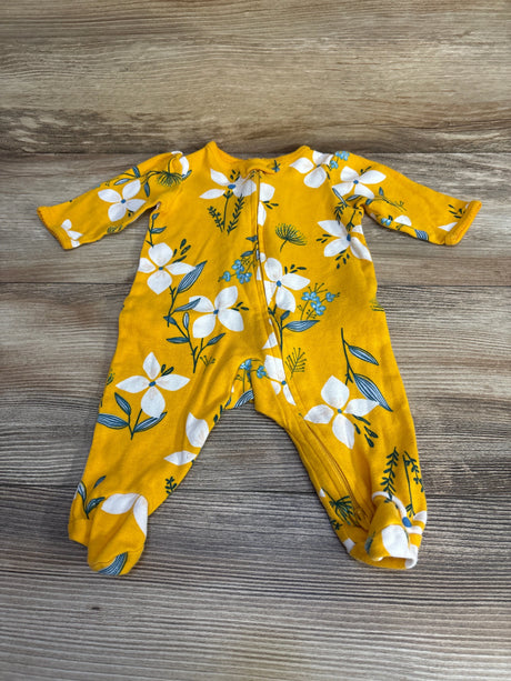 Carter's Floral Sleeper Yellow sz 3m - Me n Mommy To Be