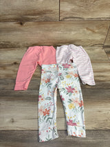Cloud Island 3pk Striped Pull On Pants White sz 12m