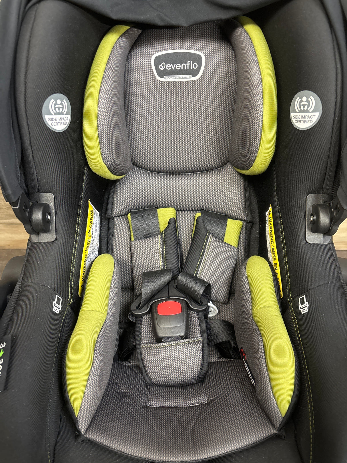 Evenflo Shyft DualRide Travel System in Durham Green