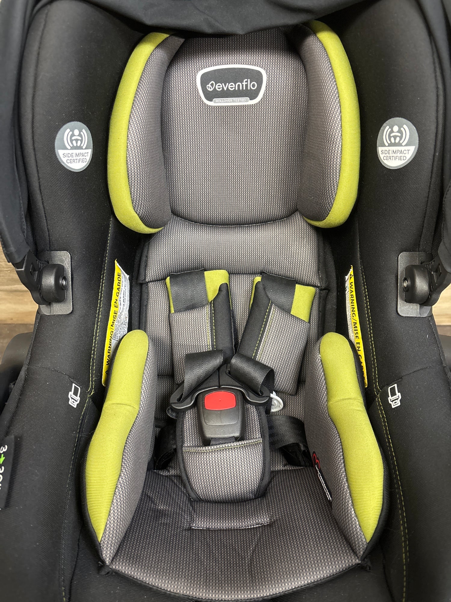 Evenflo Shyft DualRide Travel System in Durham Green