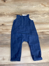 NEW 7 For All Mankind Chambray Jumpsuit Blue sz 3-6m