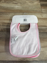 NEW Little & Loved 10pk Infant Bibs Pink