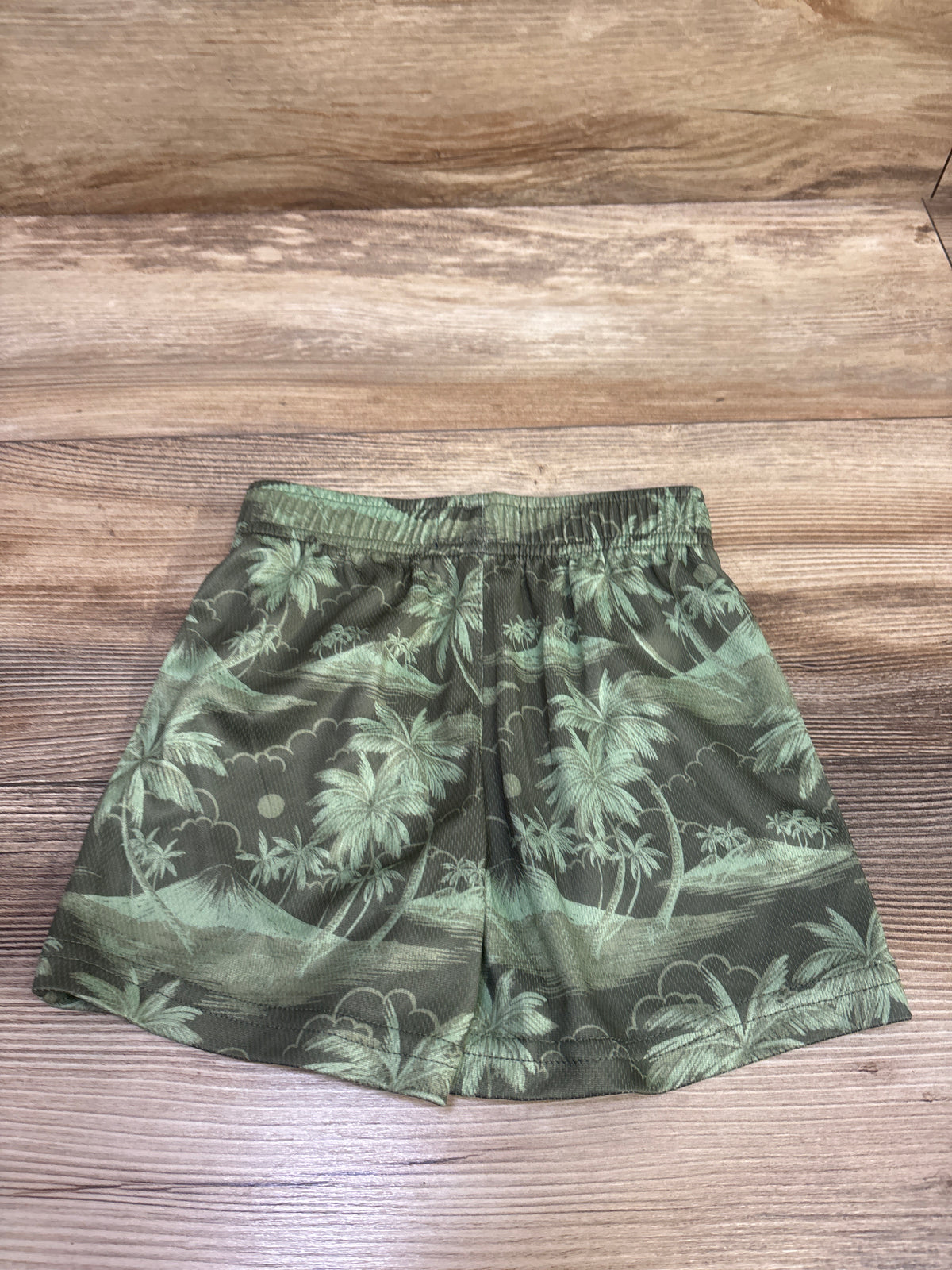 Children's Place Pull-On Active Shorts Green sz 12-18m