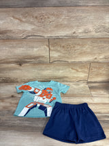 Carter's 2pc Shirt & Shorts Set Blue sz 2T