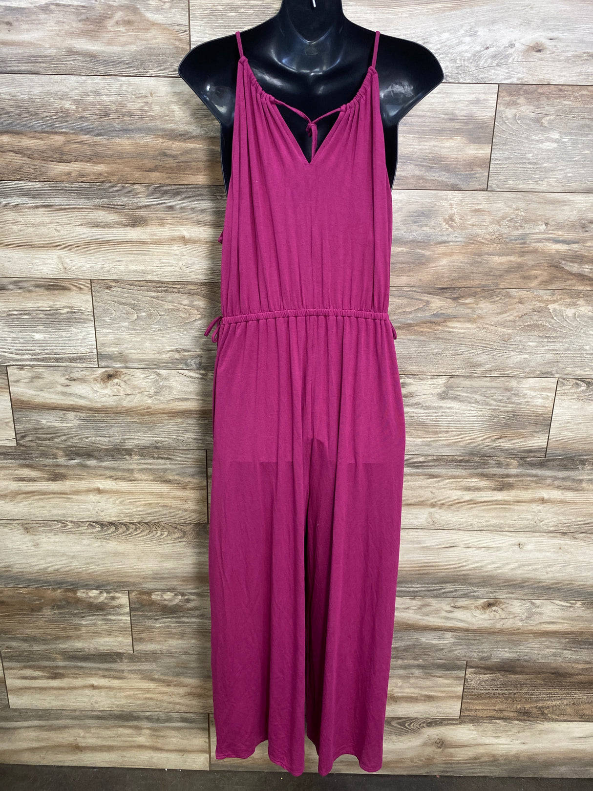 NEW Old Navy Maternity Jumpsuit Fuchsia sz Large