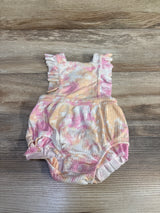 Cat & Jack Tie-Dye Romper Pink sz 3-6m - Me n Mommy To Be