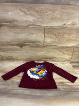 Children's Place Shirt Maroon sz 18-24m